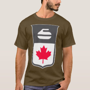 T-shirt Autocollant Canada Curling2