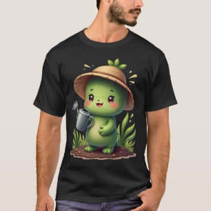 T-shirt Autocollant de maman planteur de succulente Kawaii
