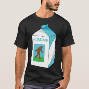 T-shirt Autocollant manquant de Bigfoot