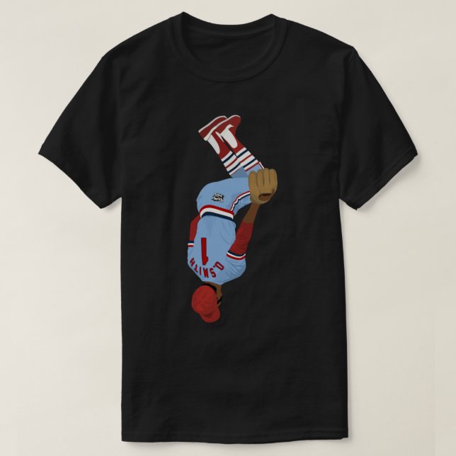 T-shirt Autocollant Ozzie Smith (Design devant)