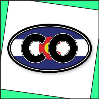 T-shirt Autocollant pare-chocs Colorado