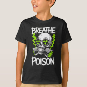 T-shirt Autocollant Toxic Skull Drifter
