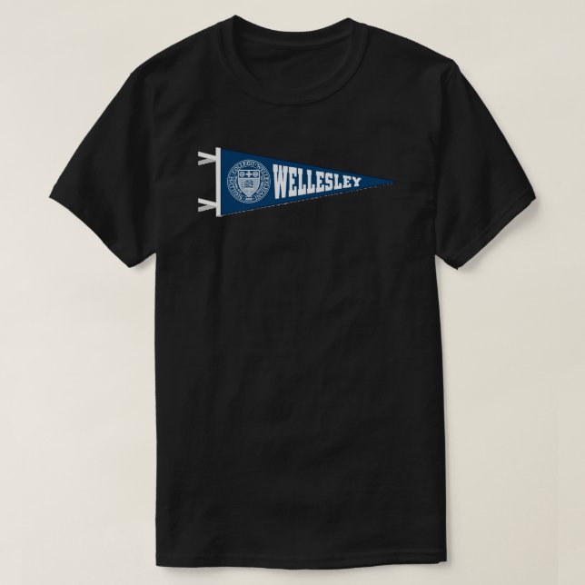 T-shirt Autocollant Wellesley Pennant (Design devant)