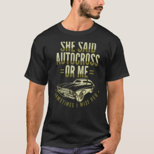 T-shirt Autocross Car Racing Motorsport Apparel