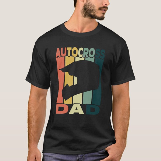 T-shirt Autocross Dad I Cone Racing Autocross (Devant)