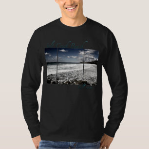 T-shirt automne 2009 de plage de crique de sel