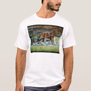 T-shirt Automne Amish Buggy Horse