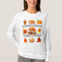 T-shirt Automne/Automne Femme