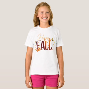 T-shirt Automne/Automne/Feuille