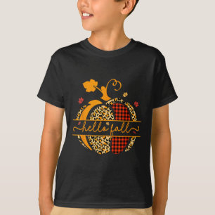 T-shirt Automne Bonne Automne Y'all Automne Citrouille Leo