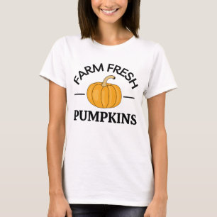 T-shirt Automne citrouille Automne