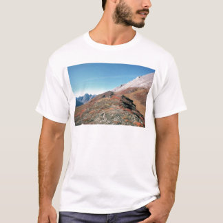T-SHIRT AUTOMNE DANS LES MONTAGNES PITTORESQUE
