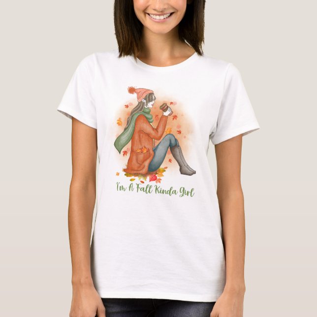 T-Shirt Automne / Design Automne / Une Automne Typ (Devant)