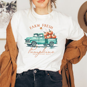 T-shirt Automne, Ferme Citrouille