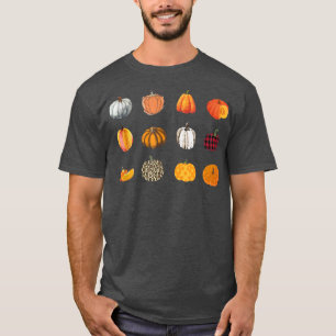 T-shirt Automne L'Automne Arrive Lovely Citrouille Maple L