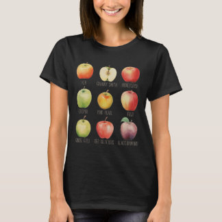 T-shirt Automne Pomme cueillir Apple Orchard Boho Farm Fes