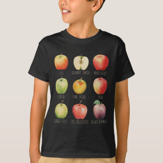 T-shirt Automne Pomme cueillir Apple Orchard Boho Farm Fes