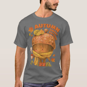T-shirt Automne Sweet Automne Cute Acorn automne saison Gr