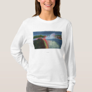 T-shirt Automnes d'Américain et de fer à cheval illumin