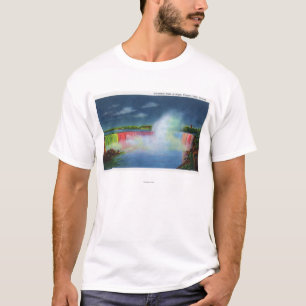 T-shirt Automnes de fer à cheval illuminés la nuit # 2