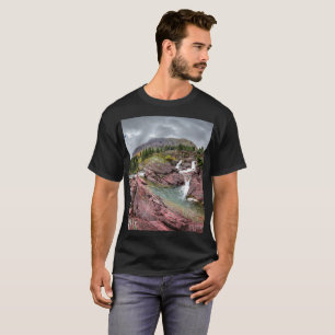 T-shirt Automnes de Redrock - parc national de glacier