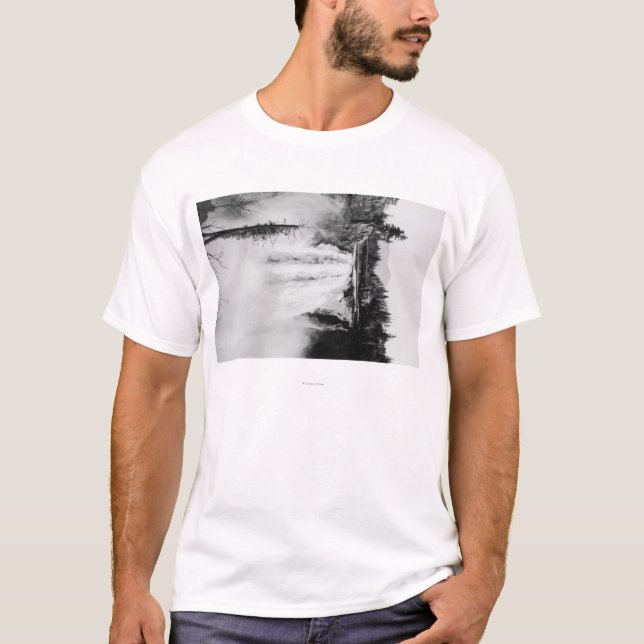 T-shirt Automnes de Snoqualmie et loge, Washington (Devant)
