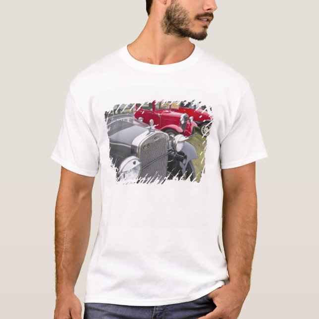 T-shirt Automobiles antiques de Ford (Devant)