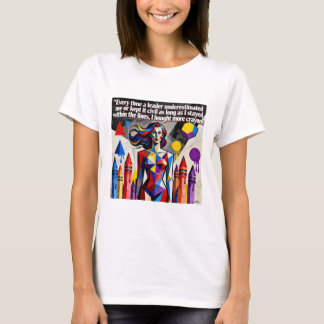 T-shirt Autonomisation du travail Motivation Résilience de