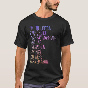 T-shirt Autonomisation féministe Droits des femmes Justice
