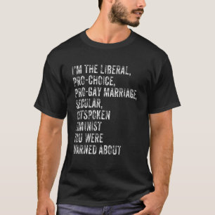T-shirt Autonomisation féministe Droits des femmes Justice