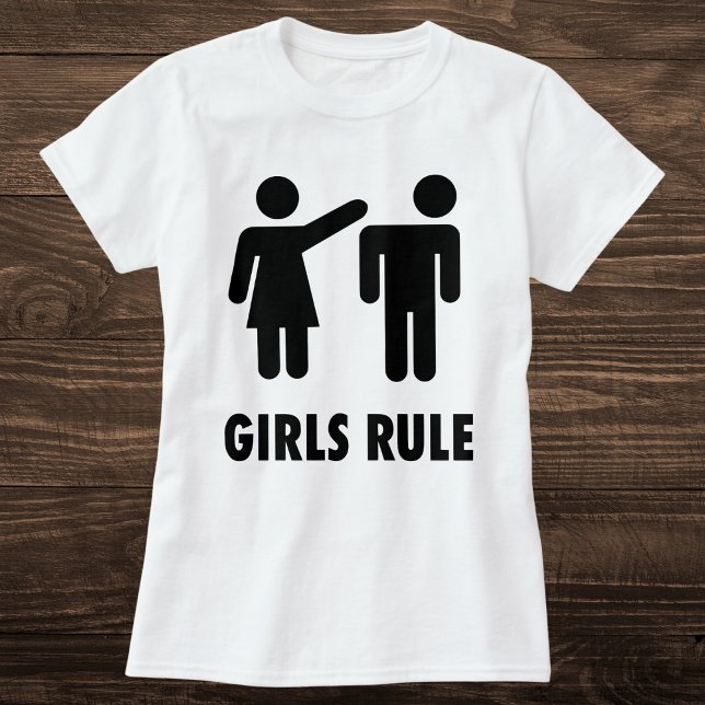 T-shirt Autonomisation "Les filles gouvernent" (Créateur téléchargé)