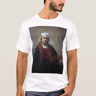 T-shirt Autoportrait à deux cercles, Rembrandt