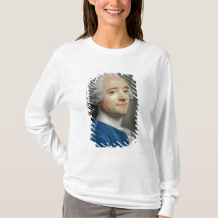 T-shirt Autoportrait avec le jabot de dentelle