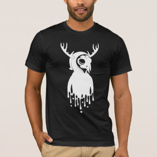 T-shirt AUTOPORTRAIT : BLANC sur la série de noir