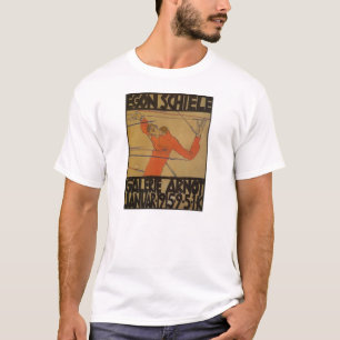 T-shirt Autoportrait d'Egon Schiele- comme St SebastiAn