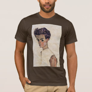 T-shirt Autoportrait par Schiele Egon