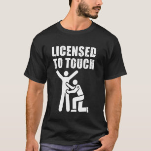 T-shirt Autorisé à toucher la sécurité aérienne TSA de l'a