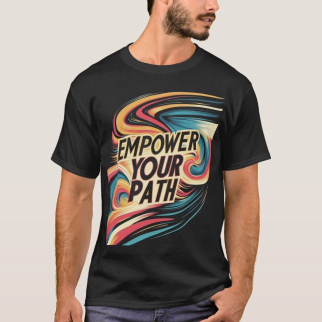 T-shirt Autoriser votre chemin (Devant)