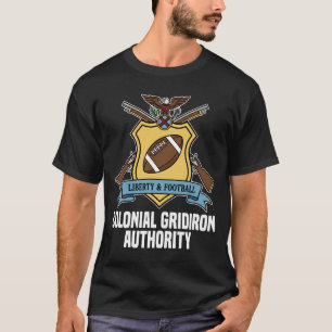 T-SHIRT AUTORITÉ COLONIALE DE FOOTBALL AMÉRICAIN - FOOTBAL