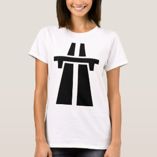 T-shirt Autoroute, autoroute, autoroute - Noir