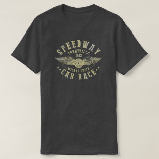 T-shirt AUTOROUTE BONNEVILLE | Rétro | VINTAGE | Obscur