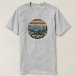 T-shirt Autoroute Kancamagus Monts New Hampshire