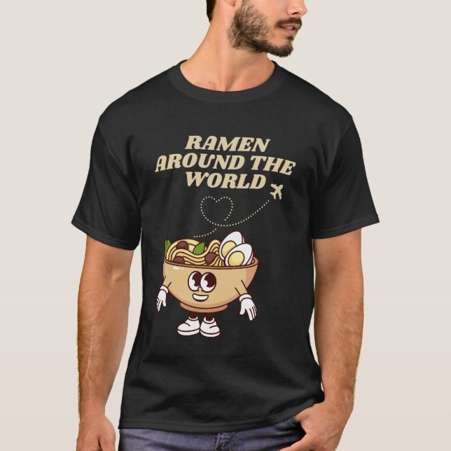 T-shirt autour du monde - Funny Noodle (Devant)