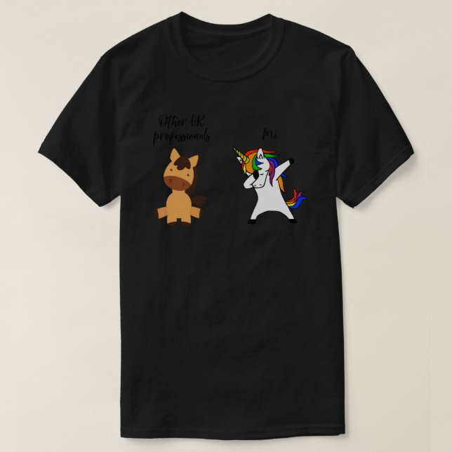 T-shirt Autres Professionnels RH Me Dabbing Dabbing Unicor (Design devant)