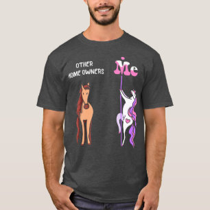 T-shirt Autres propriétaires Me Tee Unicorn Propriétaire d