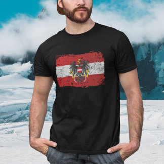 T-shirt Autriche Drapeau de l'Austria