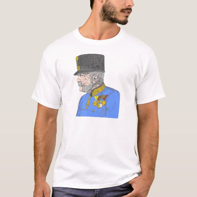 T-shirt Autriche Empereur Habsburg Franz Joseph (Devant)