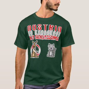 T-shirt AUTRICHE No Kangaroos Seulement les écureuils