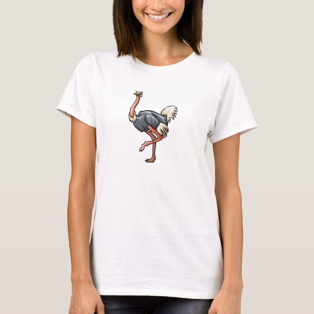 T-shirt Autruche d'Odetta (Devant)