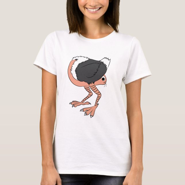 T-shirt Autruche muette (Devant)